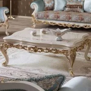 French rectangular coffee table