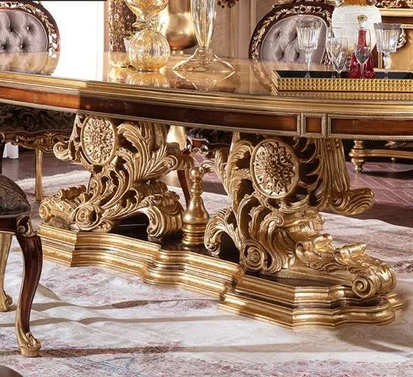 Luxurious European Oval Dining Table - Image 3