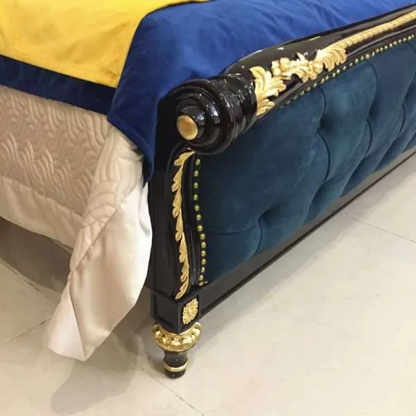 Light blue wedding bed - Image 4
