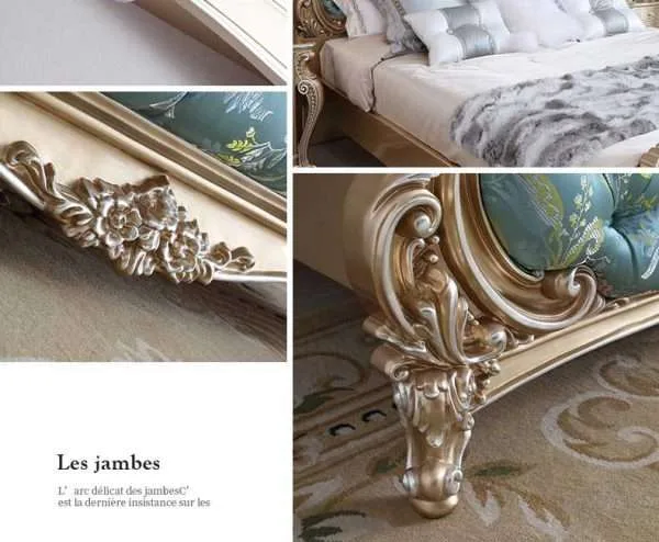 king bed frame with headboard - Image 5