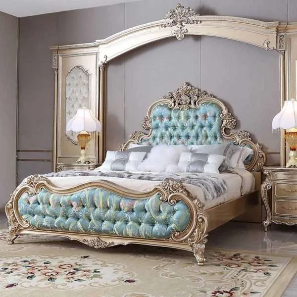 king bed frame with headboard