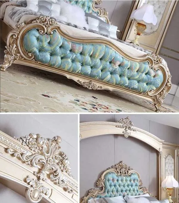 king bed frame with headboard - Image 4