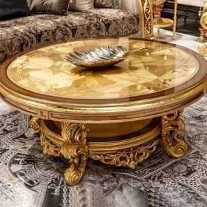 Luxury round coffee table