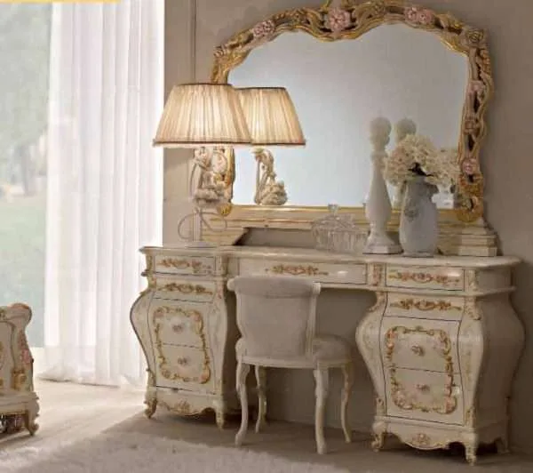 Luxury white queen bedroom set - Image 5