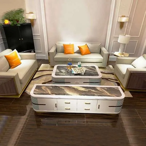 Luxury Modern Design Leather Sofa