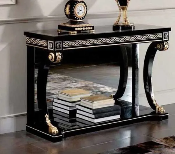 Luxury black console tables - Image 2