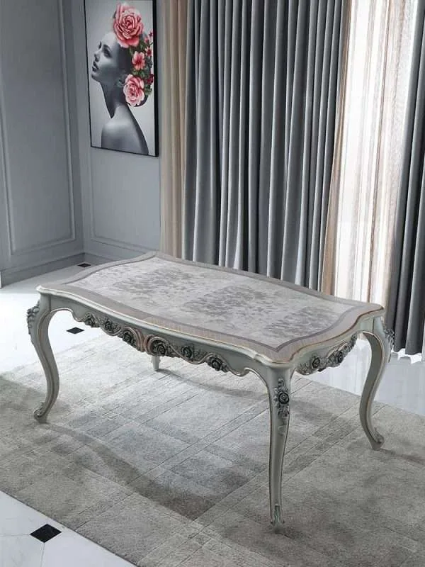 Luxury French villa dining table and chair - Image 5