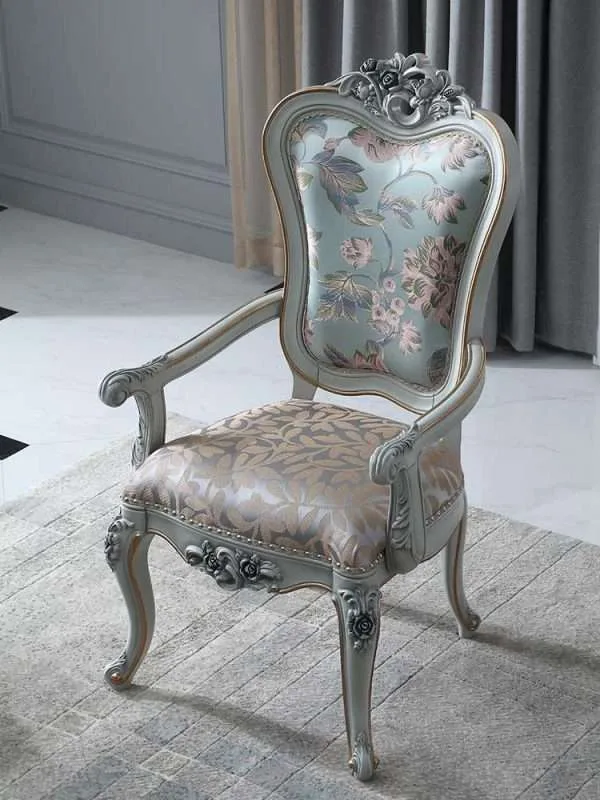 Luxury French villa dining table and chair - Image 2