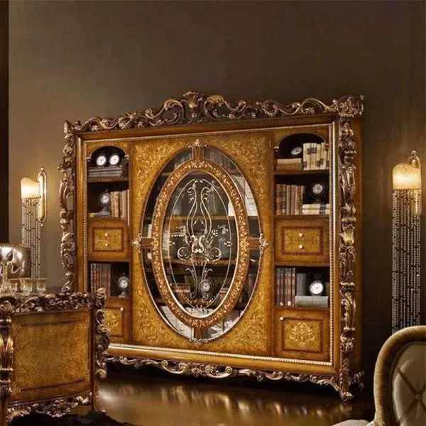 Luxury four door wine cabinet