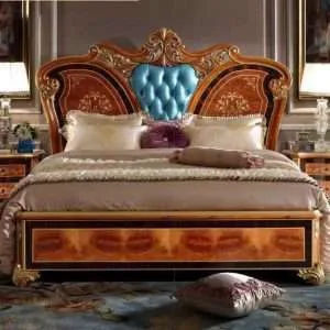 Luxury vintage bed frame king size