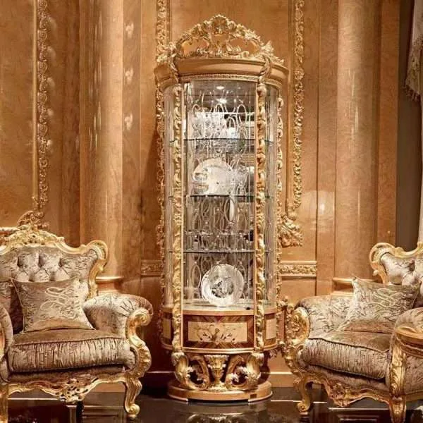 Luxury golden three seater sofa - Image 6
