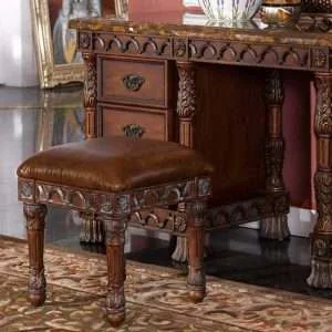 Luxury antique dressing stool
