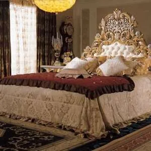 Luxury golden princess bedroom
