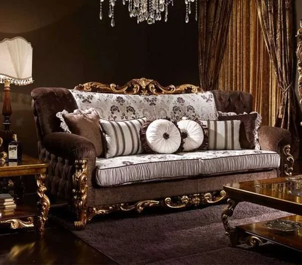 Luxury antique three seater