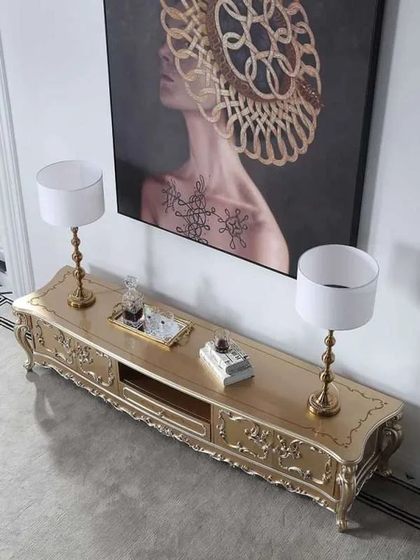 luxury tv cabinet with doors - Image 5