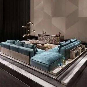 Luxury living room lounge sofa sets