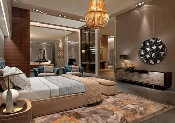 Italian light luxury TV cabinet - Image 5