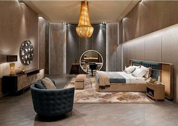 Italian light luxury TV cabinet - Image 4