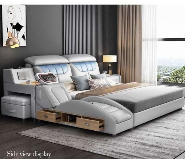 Luxury multifunctional massage double bed 9978bed