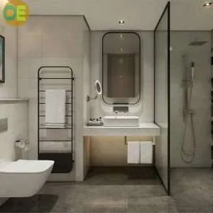 Luxury Ceramic Basin Bathroom Vanity Set 99602