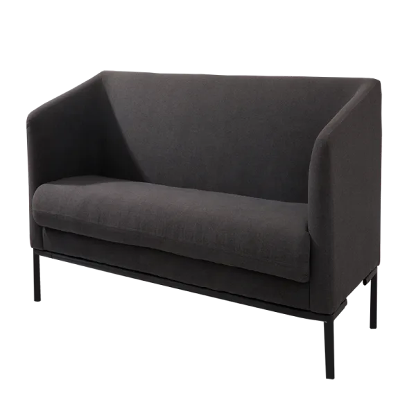 Luxury brown two seat simple Sofa Chair 5138