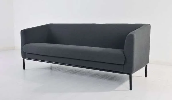 Luxury brown two seat simple Sofa Chair 5138