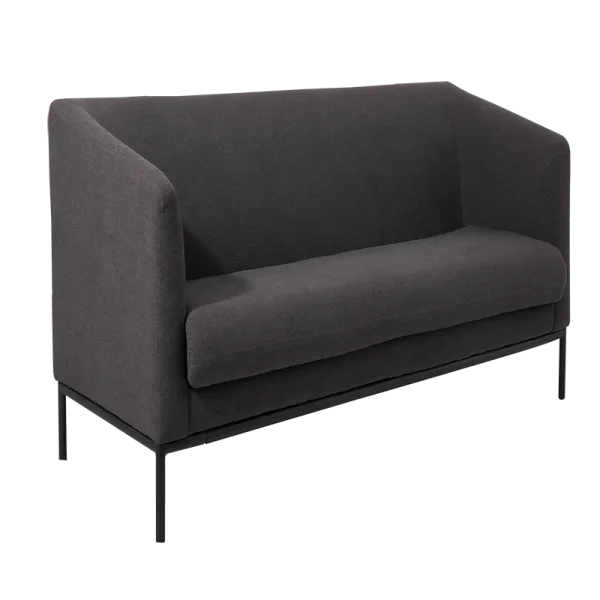 Luxury brown two seat simple Sofa Chair 5138
