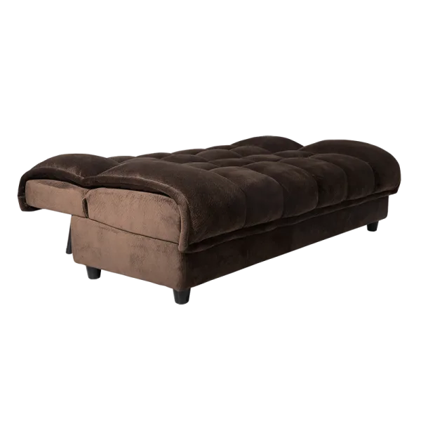 Luxury Brown Sofa Cama Cum Bed with Storage 5136