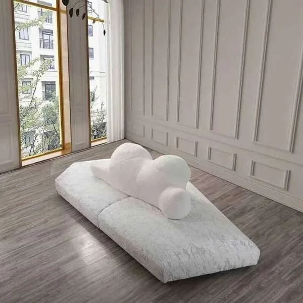 Luxury Modern Cloudy Polar Bear Sofa - Image 2
