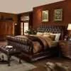 Luxury American Wooden King Bed 2366