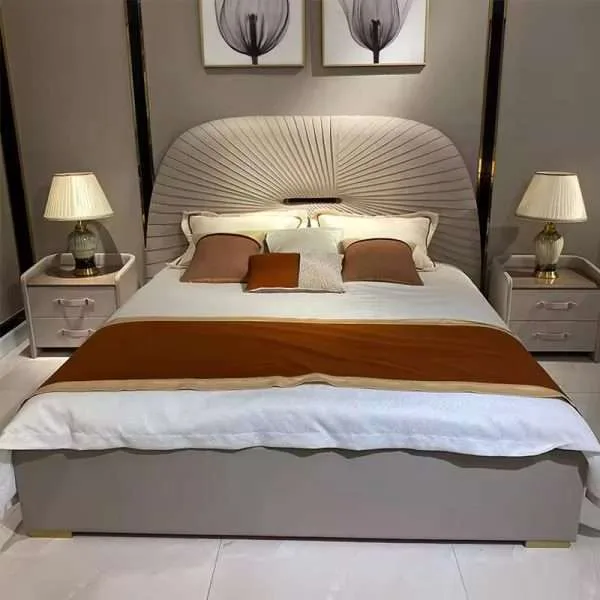 Luxury Elegant Full Bedroom Furniture Set - Image 5