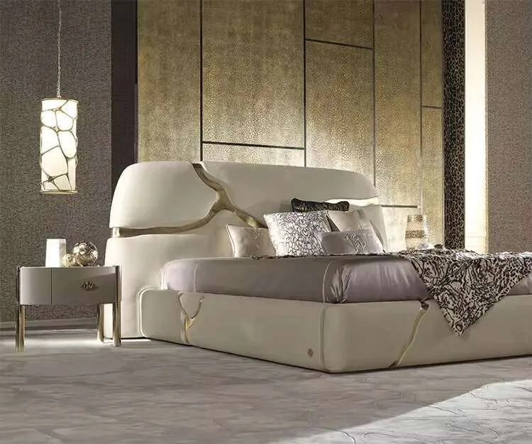 luxury Modern Italian bed 10 Detail 08 12