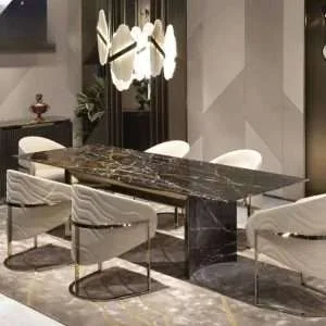Luxury Dining Table with 6 8 Chairs