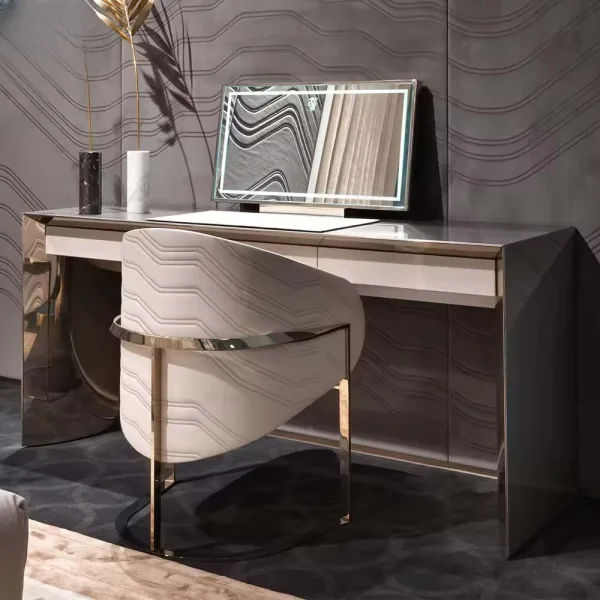 Luxury villa bedroom makeup desk set