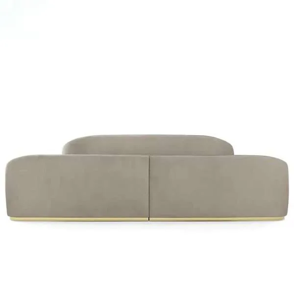 luxury wooden upholstered bed furniture - Image 6