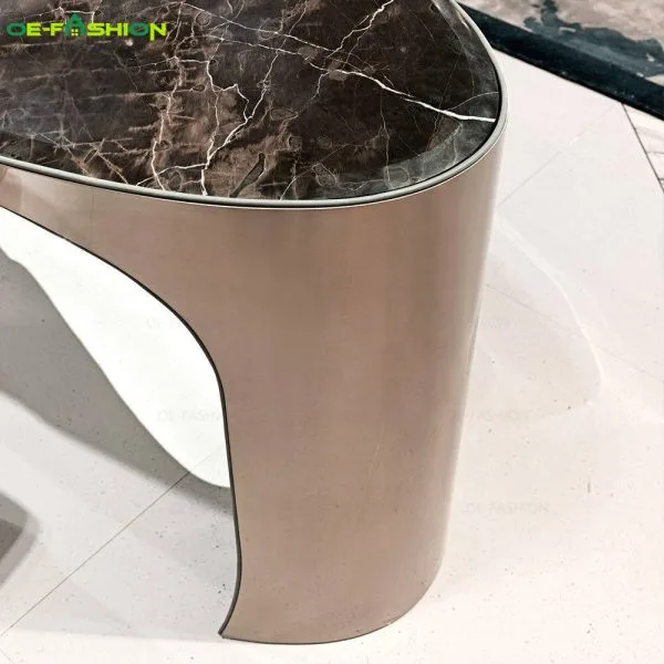 Luxury modern marble home office desks - Image 3