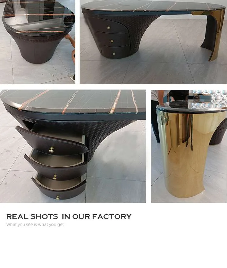 Luxury modern marble home office desks 12 Luxury modern marble home office desks