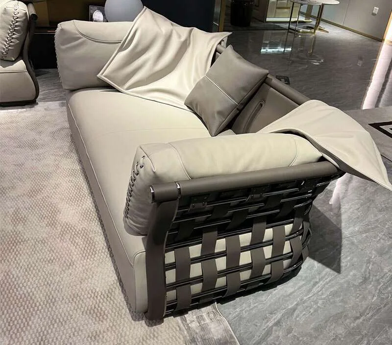 Luxury Sectional Modern Sofa for Entertaining Guests 8 详情图 1 1