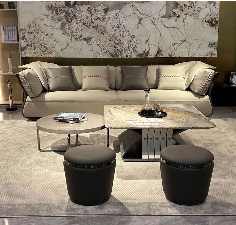 Luxury Sectional Modern Sofa for Entertaining Guests 9 详情图 2 2